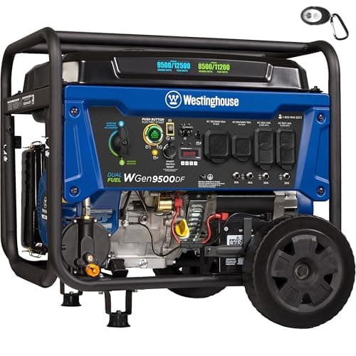 Westinghouse WGen9500DF 12,500W Dual Fuel